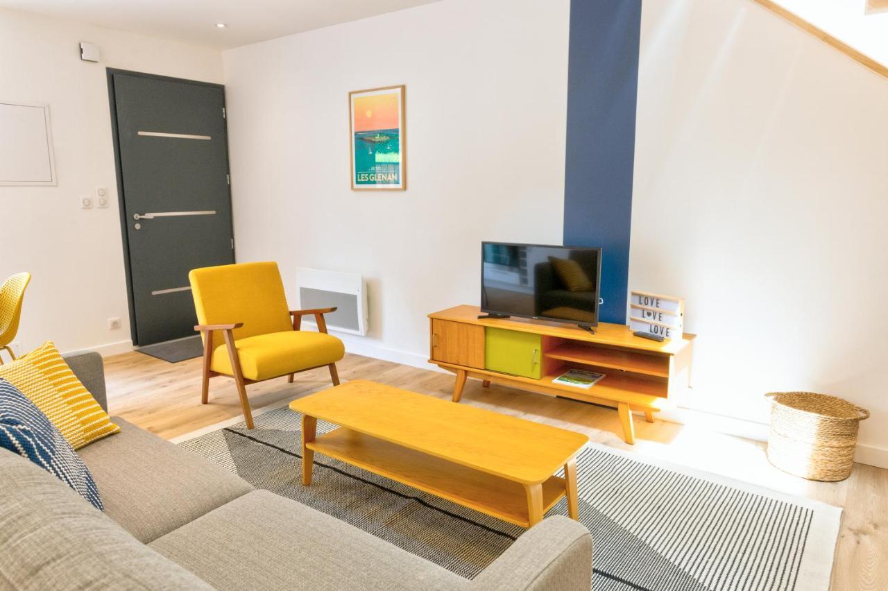 Combrit Residence Du Phare - 4 Appartements - 2 Chambres - Vue Mer Ou Terrasse מראה חיצוני תמונה
