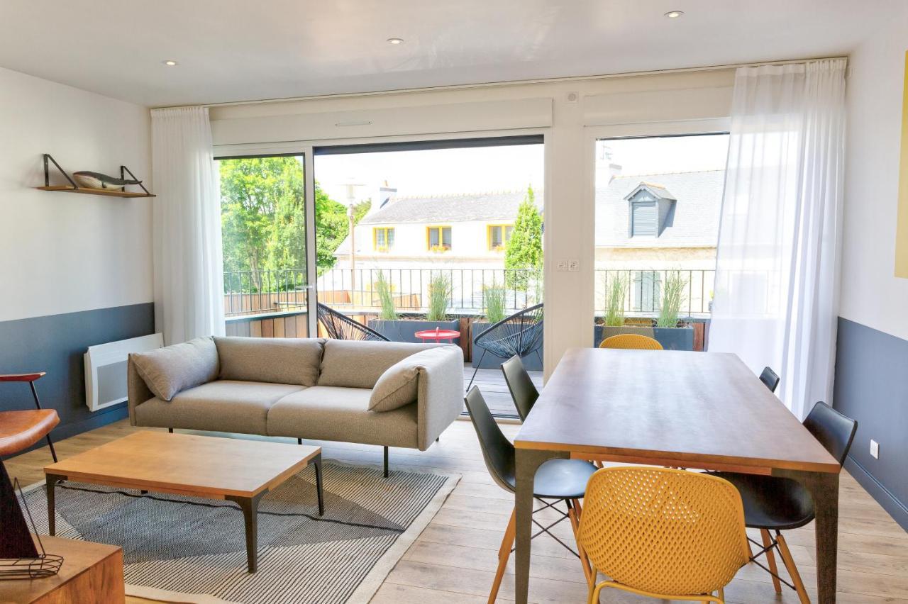 Combrit Residence Du Phare - 4 Appartements - 2 Chambres - Vue Mer Ou Terrasse מראה חיצוני תמונה