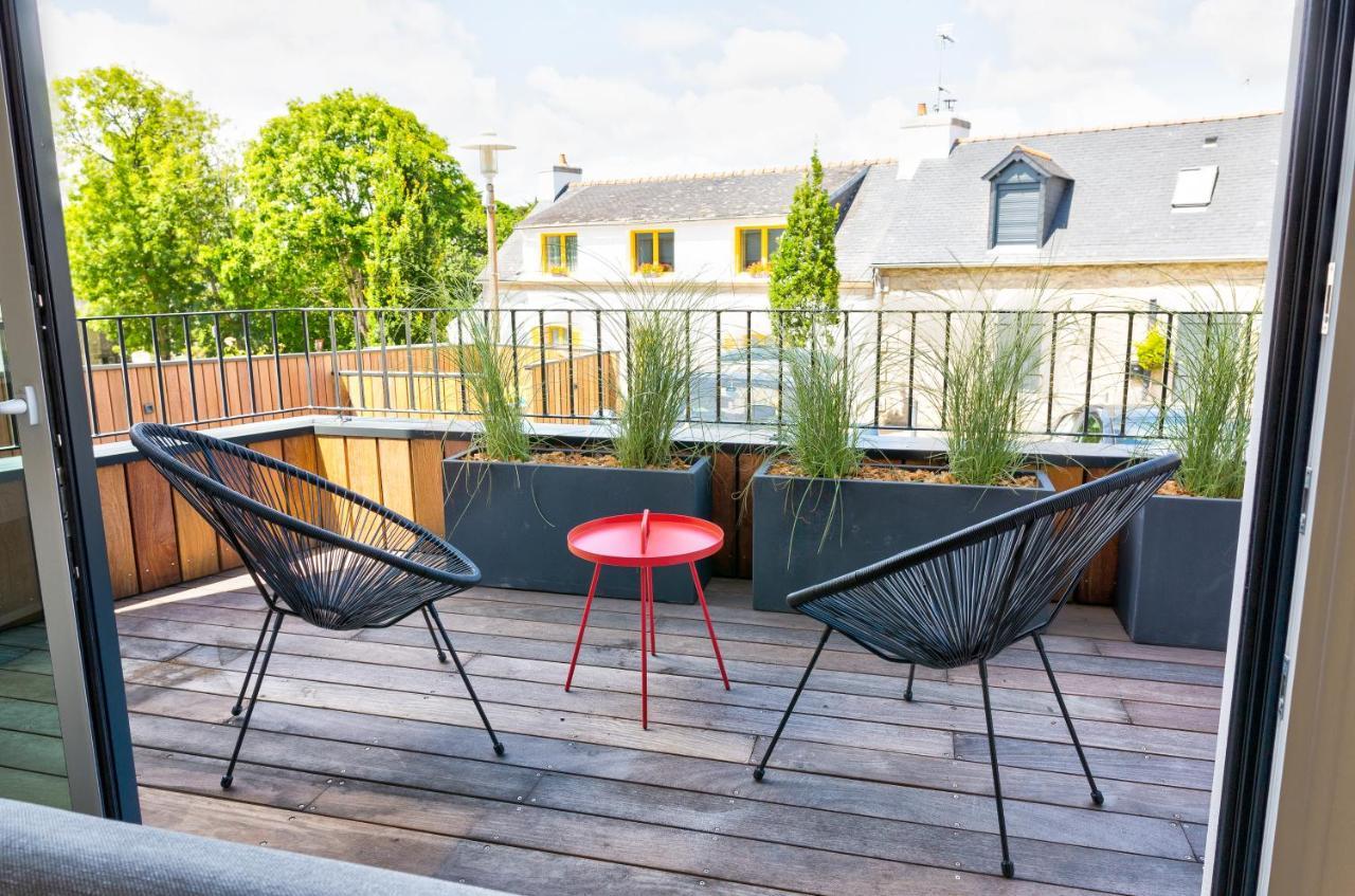 Combrit Residence Du Phare - 4 Appartements - 2 Chambres - Vue Mer Ou Terrasse מראה חיצוני תמונה
